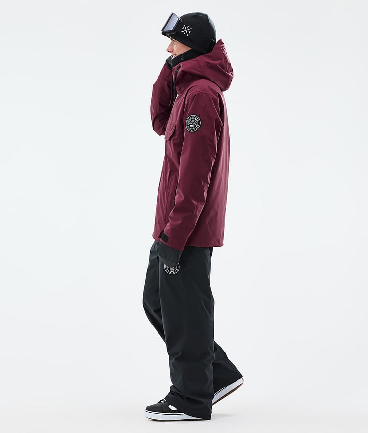 Dope Blizzard Snowboardjacka Herr Burgundy, Bild 4 av 9