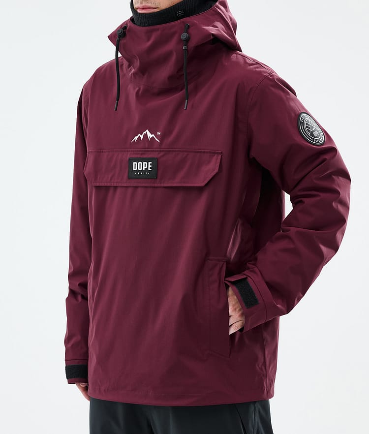 Dope Blizzard Snowboardjacka Herr Burgundy, Bild 8 av 9