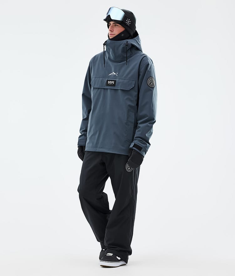 Dope Blizzard Snowboardjacka Herr Metal Blue Renewed, Bild 3 av 9