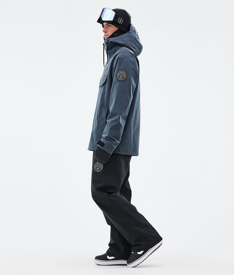 Dope Blizzard Snowboardjacka Herr Metal Blue Renewed, Bild 4 av 9