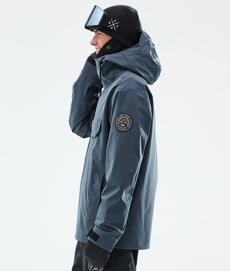 Dope Blizzard Snowboardjacka Herr Metal Blue Renewed, Bild 6 av 9