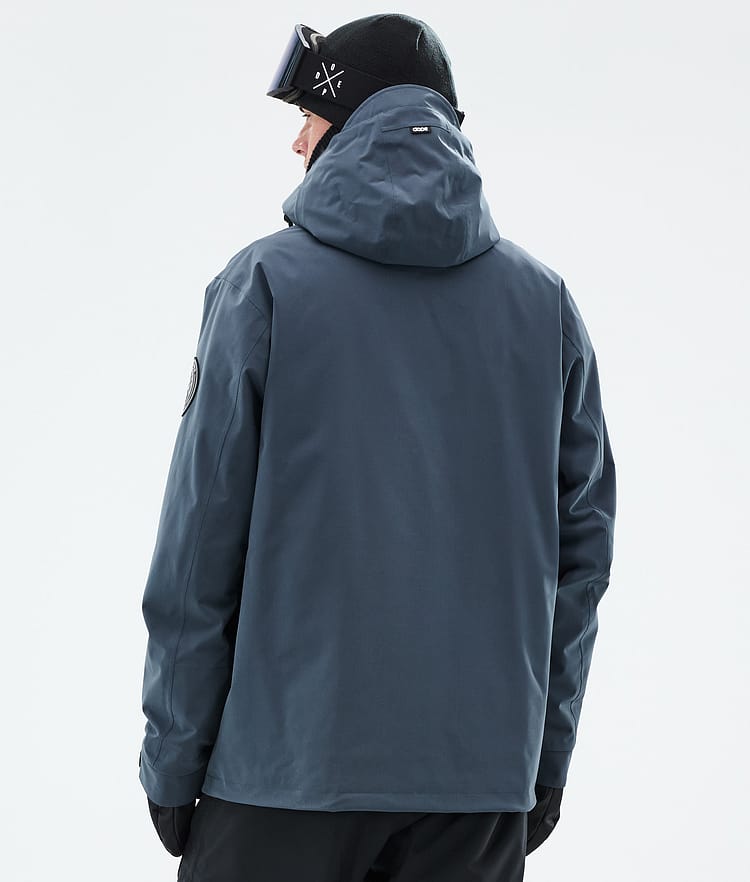 Dope Blizzard Snowboardjacka Herr Metal Blue Renewed, Bild 7 av 9