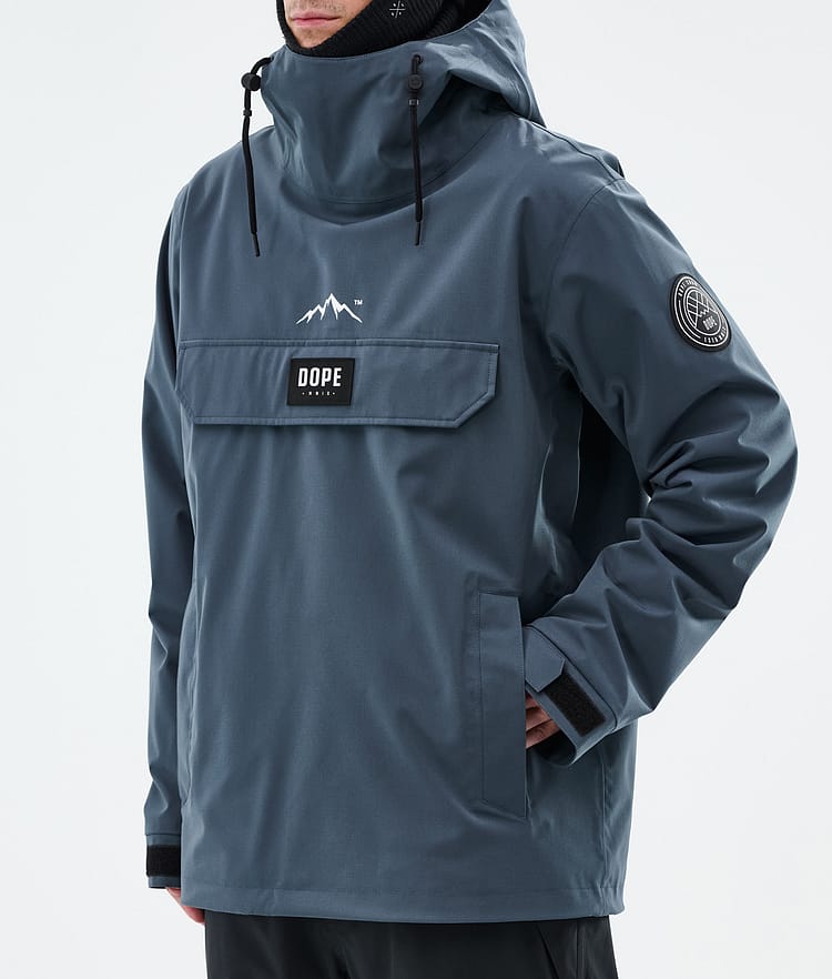 Dope Blizzard Snowboardjacka Herr Metal Blue Renewed, Bild 8 av 9
