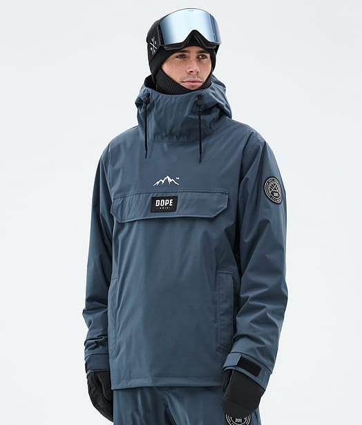 Dope Blizzard Skidjacka Herr Metal Blue