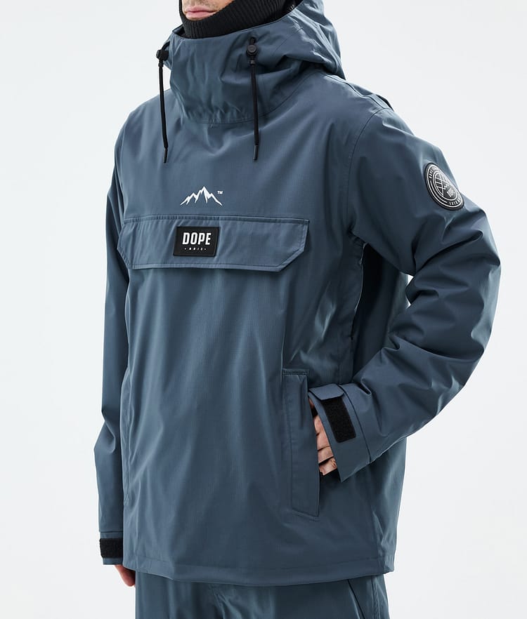 Dope Blizzard Snowboardjacka Herr Metal Blue, Bild 7 av 8