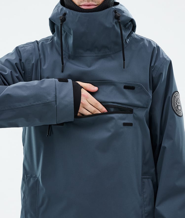 Dope Blizzard Snowboardjacka Herr Metal Blue, Bild 8 av 8
