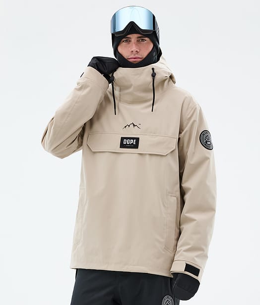 Dope Blizzard Snowboardjacka Herr Sand