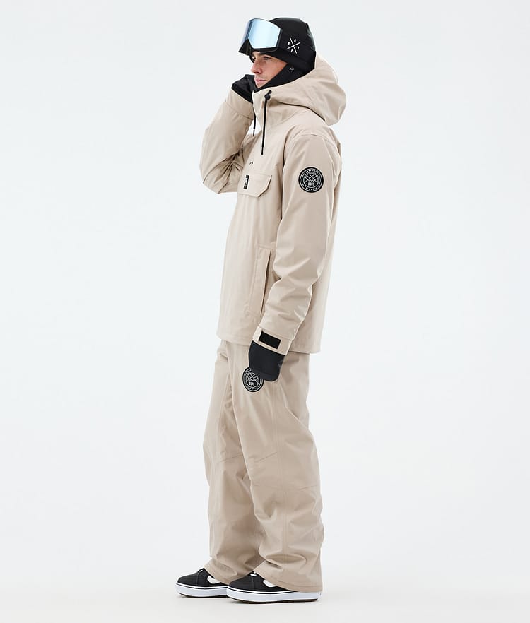 Dope Blizzard Snowboardjacka Herr Sand, Bild 3 av 8