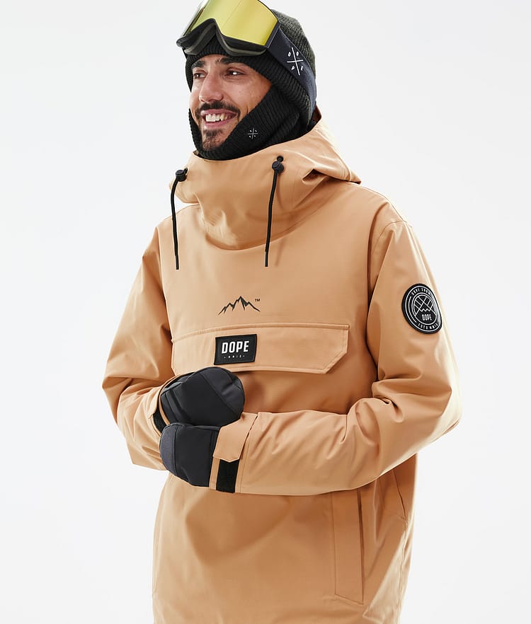 Dope Blizzard Snowboardjacka Herr Khaki Yellow, Bild 2 av 9
