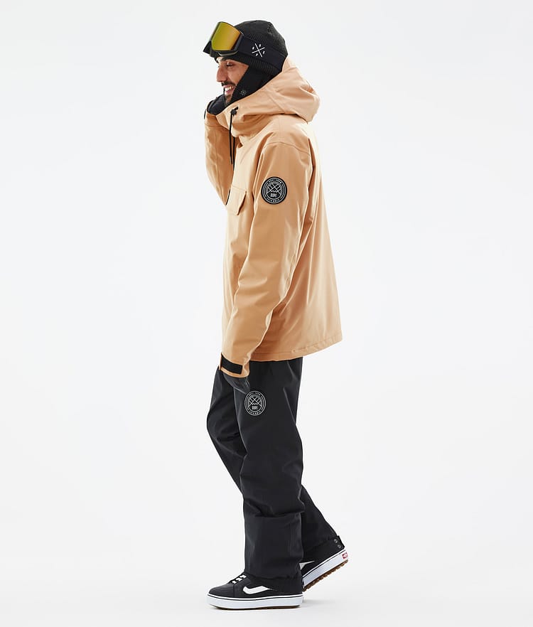 Dope Blizzard Snowboardjacka Herr Khaki Yellow, Bild 4 av 9
