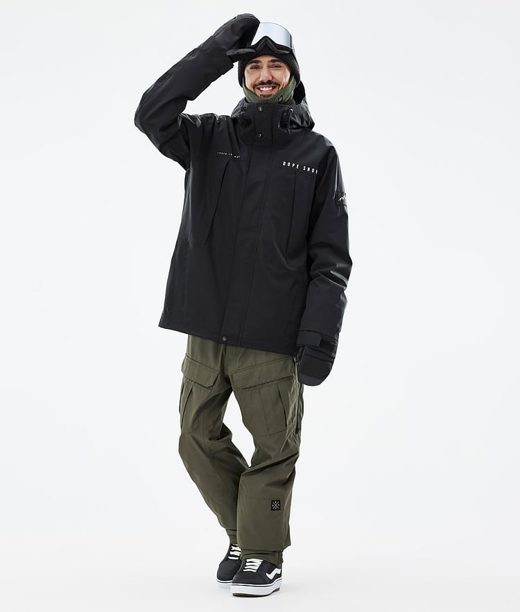 Dope Ranger Snowboardjacka Herr Black, Image 3 of 10