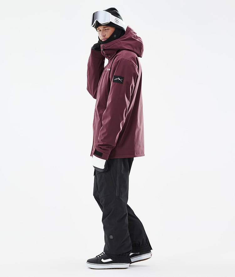 Dope Ranger Snowboardjacka Herr Burgundy, Image 4 of 10