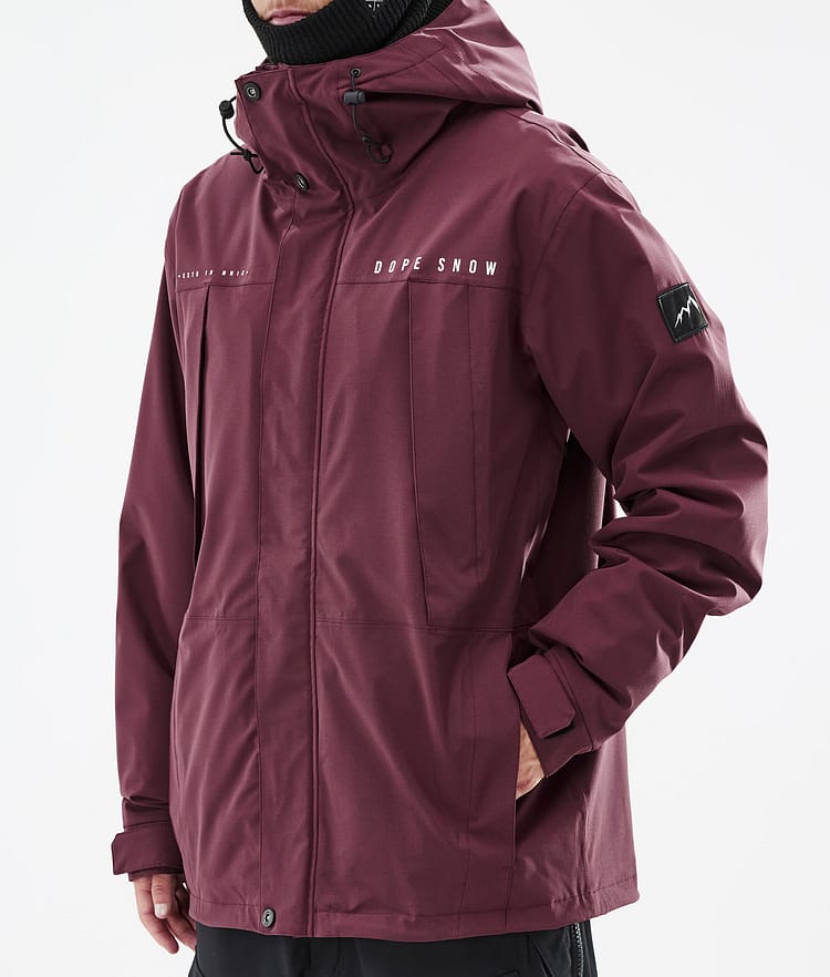 Dope Ranger Snowboardjacka Herr Burgundy, Image 8 of 10