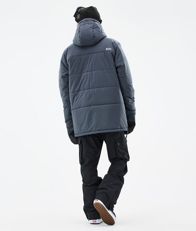 Dope Puffer Snowboardjacka Herr Metal Blue, Image 5 of 9