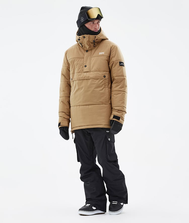 Dope Puffer Snowboardjacka Herr Gold, Image 3 of 9