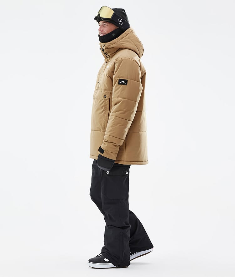 Dope Puffer Snowboardjacka Herr Gold, Image 4 of 9
