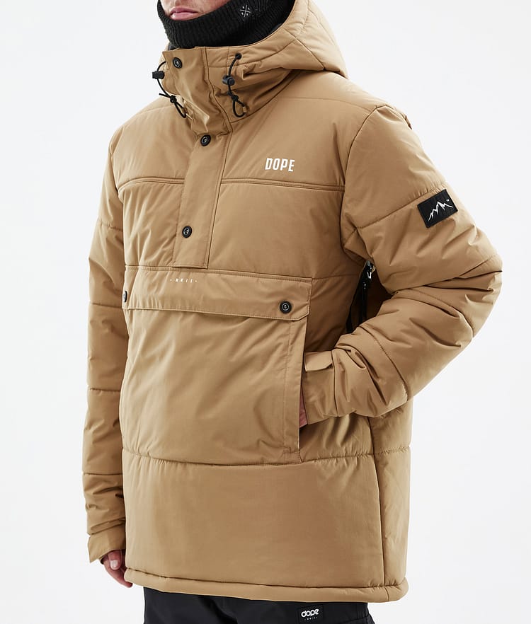 Dope Puffer Snowboardjacka Herr Gold, Image 8 of 9