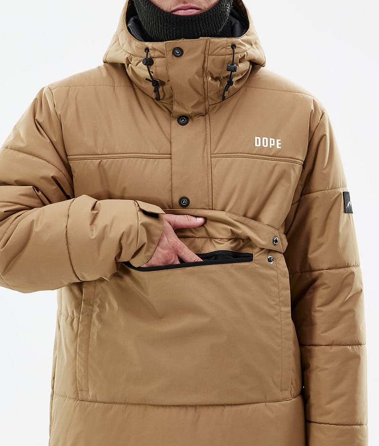 Dope Puffer Snowboardjacka Herr Gold, Image 9 of 9