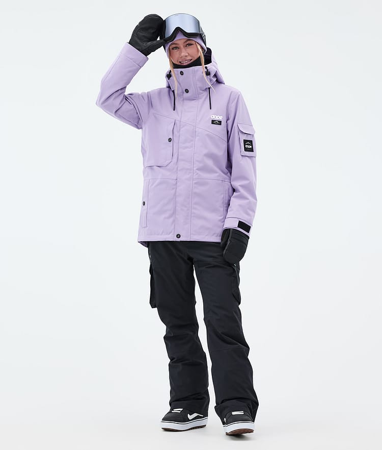 Dope Adept W Snowboardjacka Dam Faded Violet Renewed, Bild 3 av 10