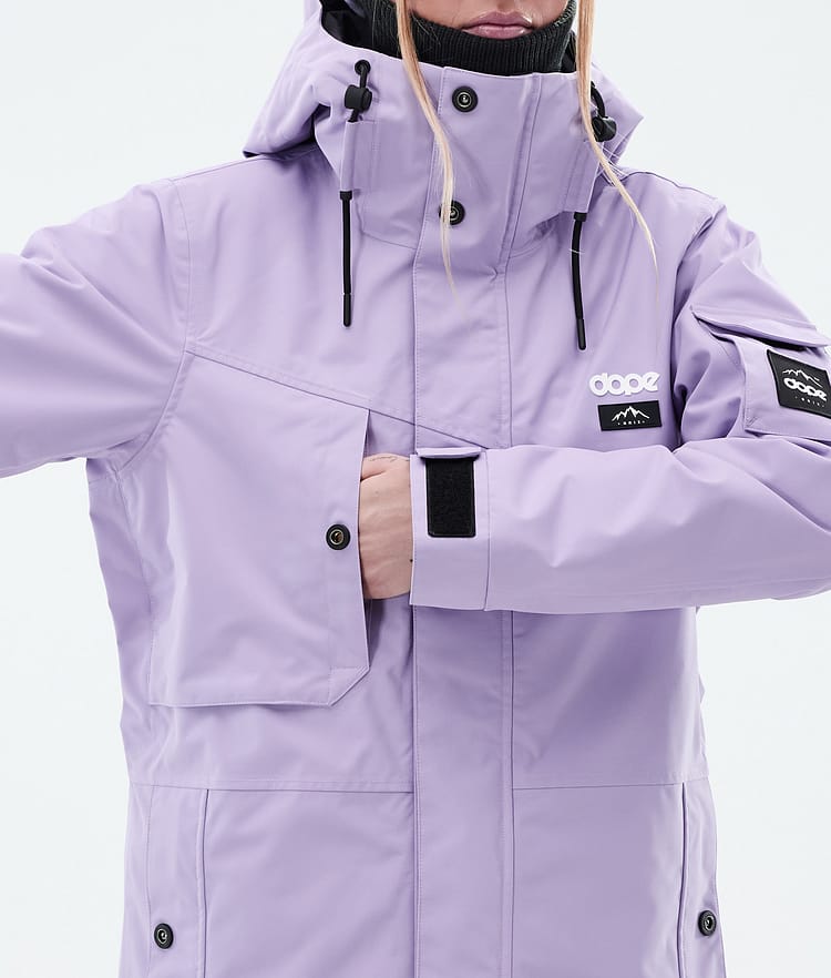 Dope Adept W Snowboardjacka Dam Faded Violet Renewed, Bild 9 av 10