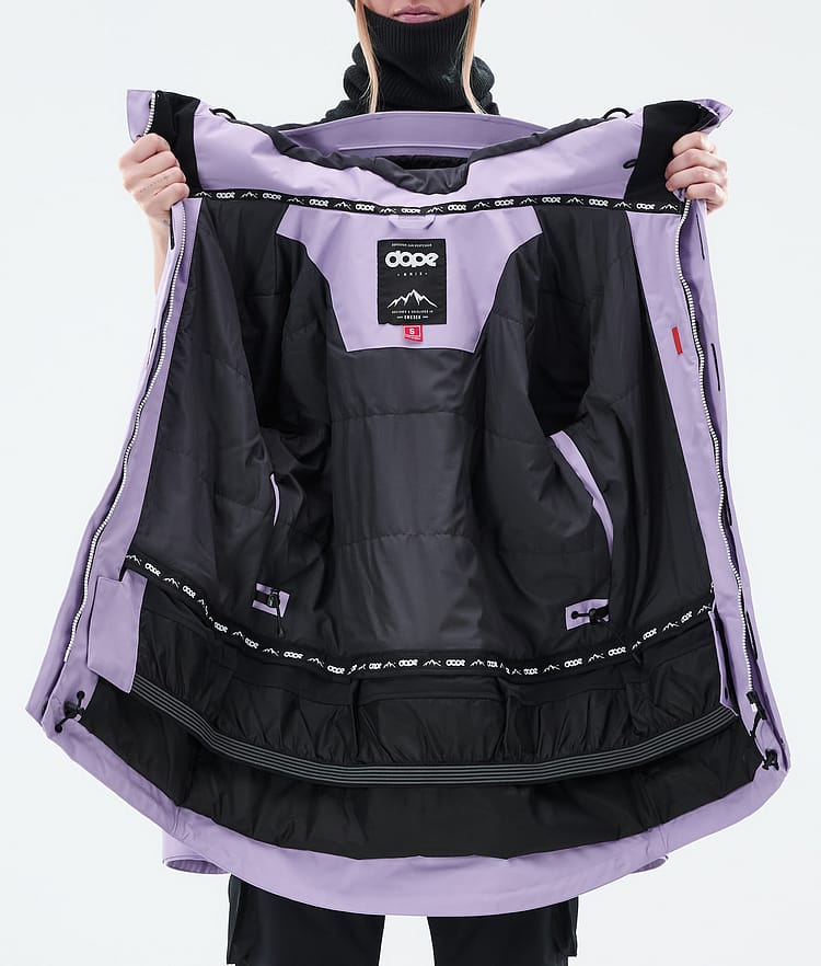 Dope Adept W Snowboardjacka Dam Faded Violet Renewed, Bild 10 av 10