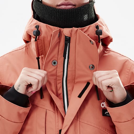 Främre dragkedja med dubbla flikar Huvudproduktbild,