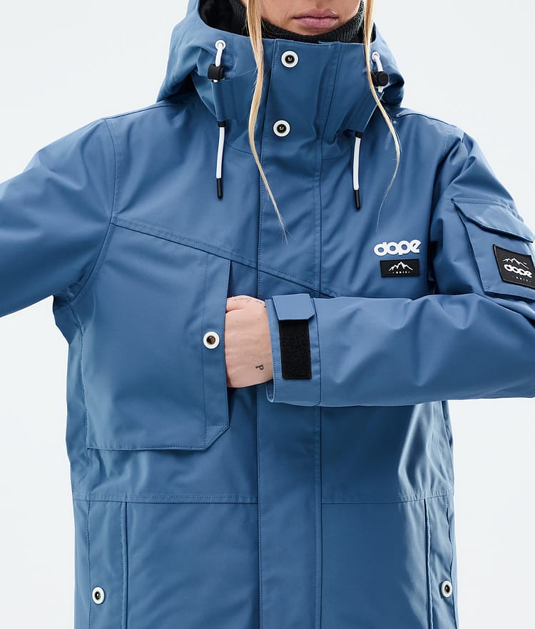 Dope Adept W Snowboardjacka Dam Blue Steel, Bild 9 av 10