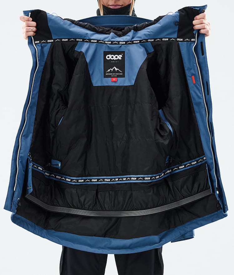 Dope Adept W Snowboardjacka Dam Blue Steel, Bild 10 av 10