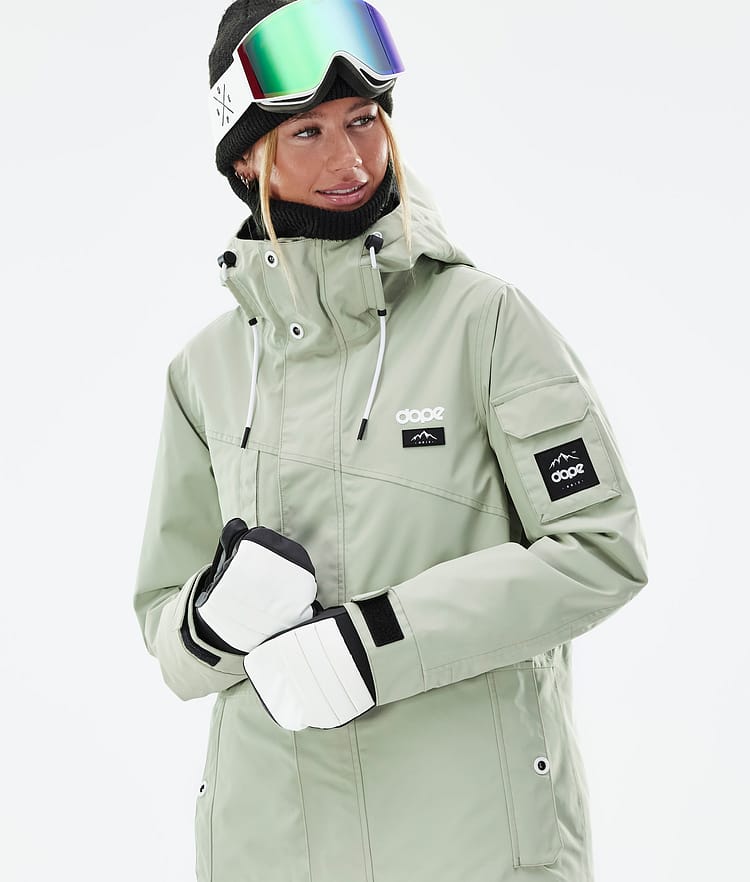 Dope Adept W Snowboardjacka Dam Soft Green Renewed, Bild 2 av 10