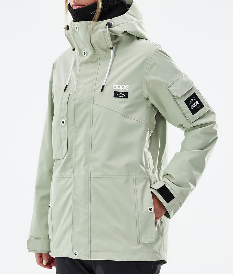 Dope Adept W Snowboardjacka Dam Soft Green Renewed, Bild 8 av 10