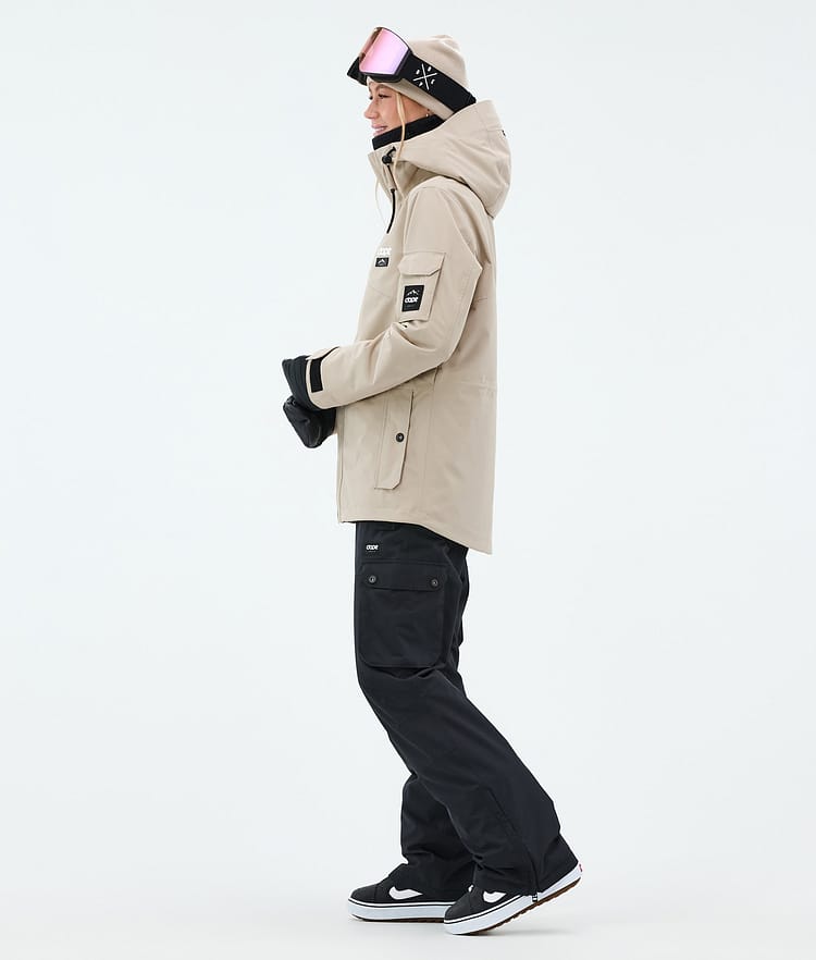Dope Adept W Snowboardjacka Dam Sand, Bild 4 av 10