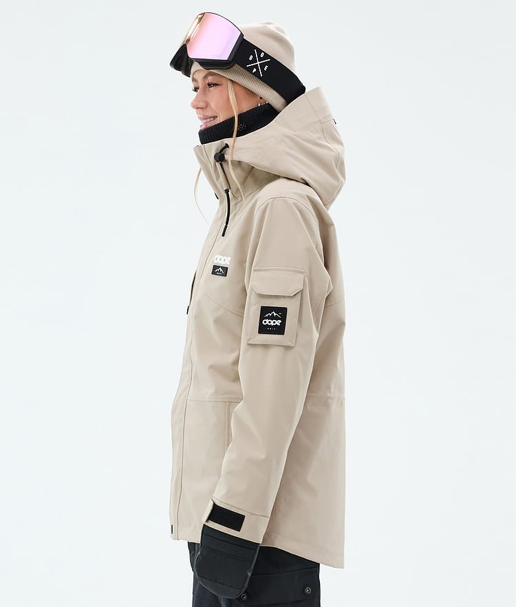 Dope Adept W Snowboardjacka Dam Sand, Bild 6 av 10