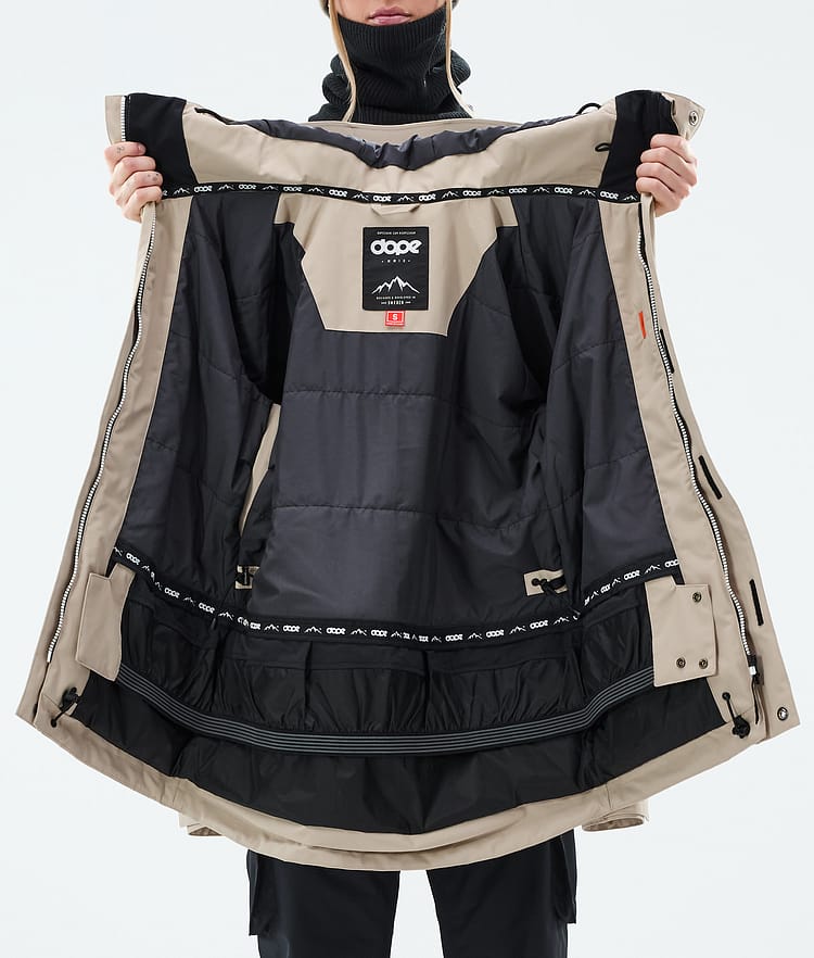 Dope Adept W Snowboardjacka Dam Sand, Bild 10 av 10