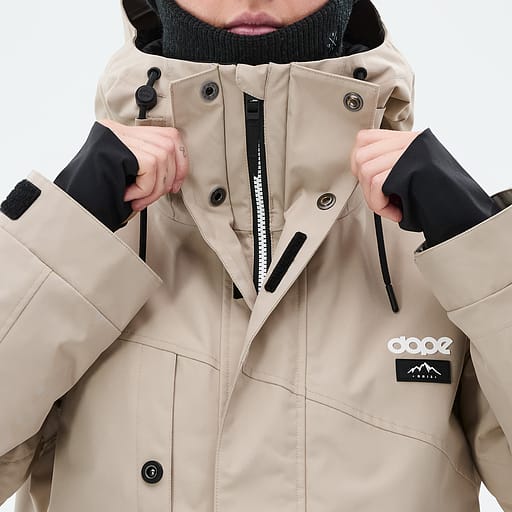 Främre dragkedja med dubbla flikar Huvudproduktbild,