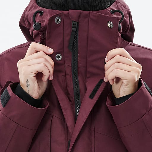 Främre dragkedja med dubbla flikar Huvudproduktbild,