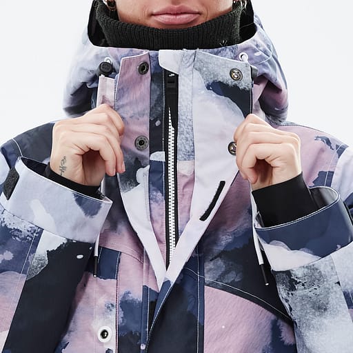 Främre dragkedja med dubbla flikar Huvudproduktbild,