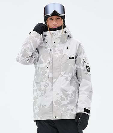 Dope Adept W Snowboardjacka Dam Grey Camo