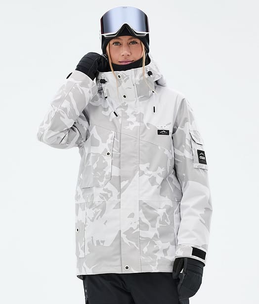 Dope Adept W Snowboardjacka Dam Grey Camo