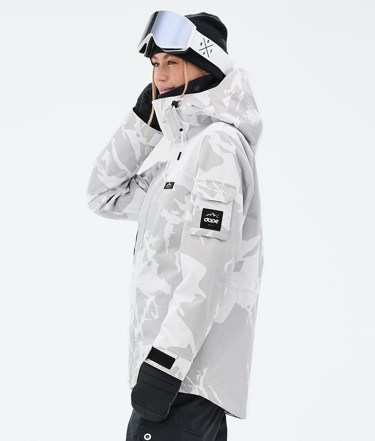 Dope Adept W Snowboardjacka Dam Grey Camo Renewed, Bild 6 av 10