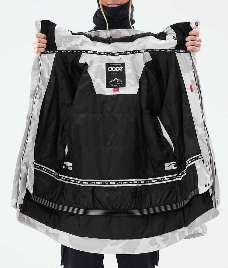 Dope Adept W Skidjacka Dam Grey Camo, Bild 9 av 9