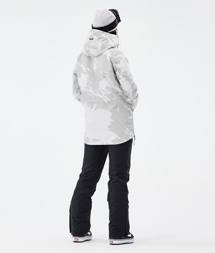 Dope Akin W Snowboardjacka Dam Grey Camo, Bild 4 av 8