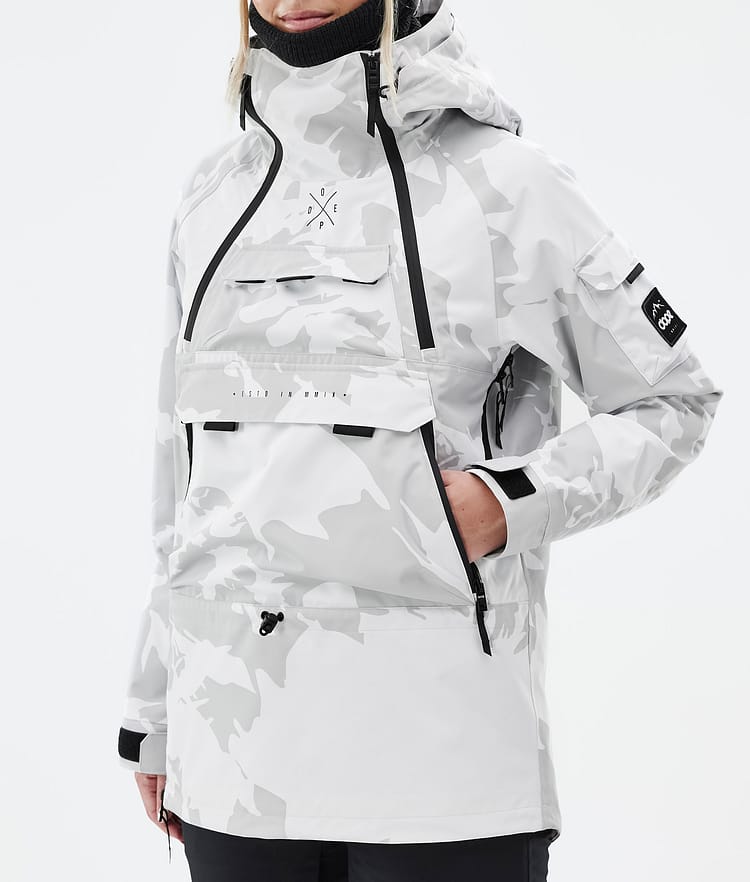 Dope Akin W Snowboardjacka Dam Grey Camo, Bild 7 av 8