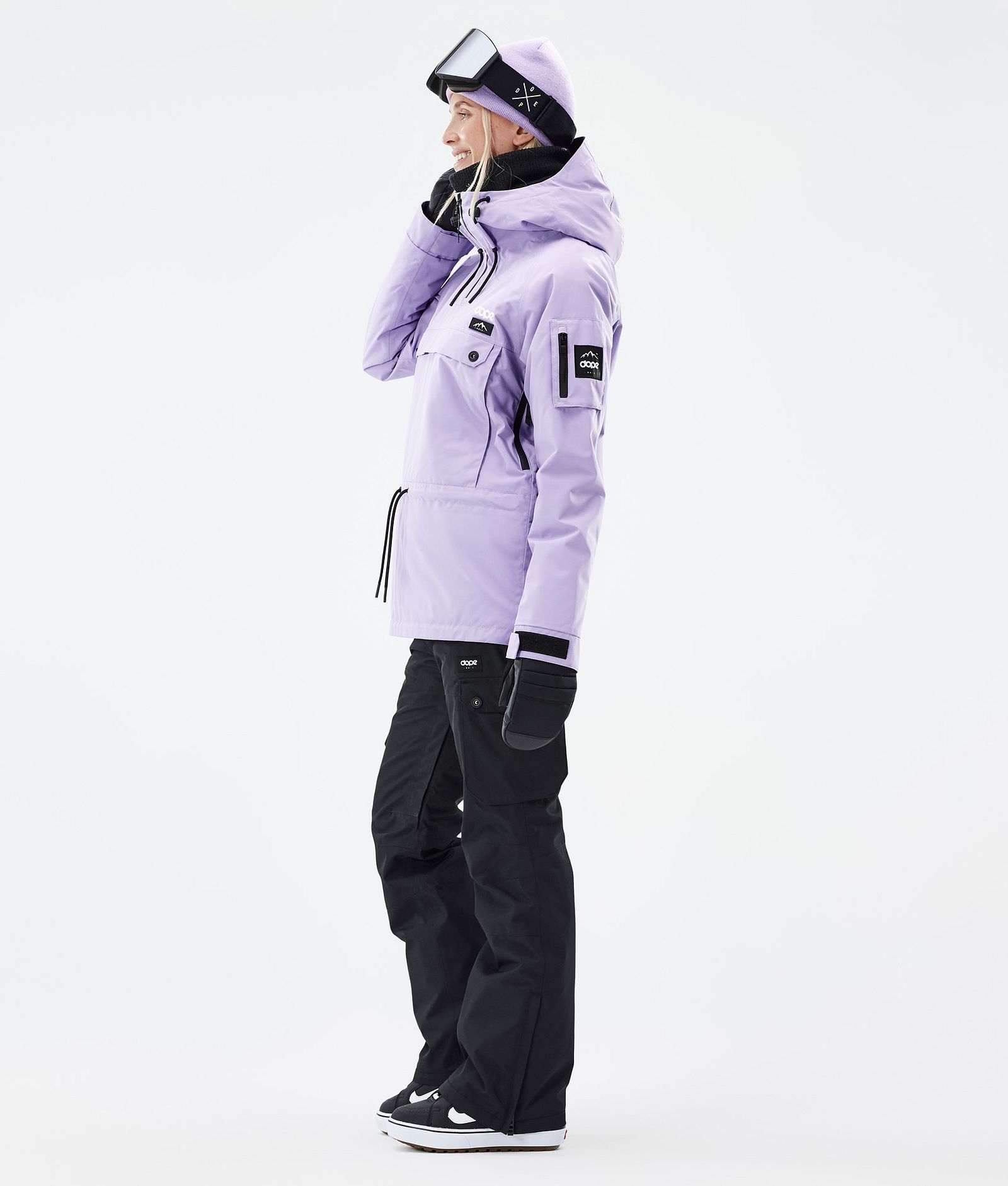 Dope Annok W Snowboardjacka Dam Faded Violet Renewed, Bild 3 av 8