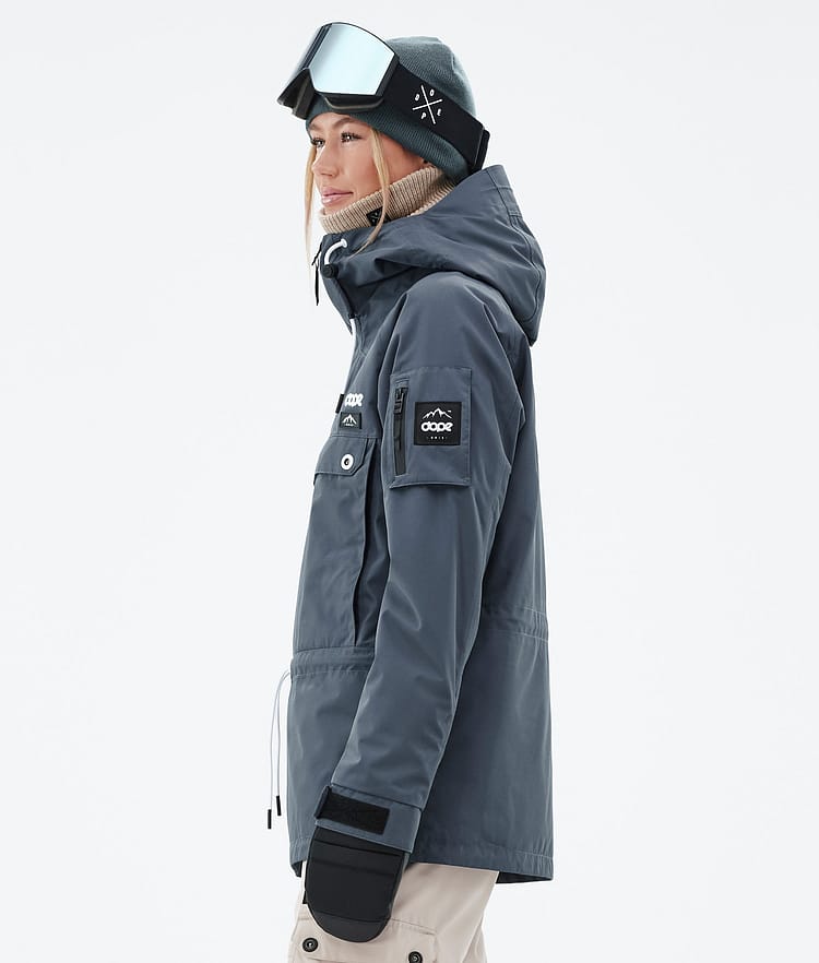 Dope Annok W Skidjacka Dam Metal Blue, Bild 6 av 9