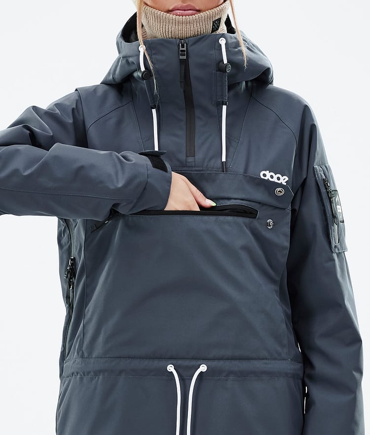 Dope Annok W Skidjacka Dam Metal Blue, Bild 9 av 9