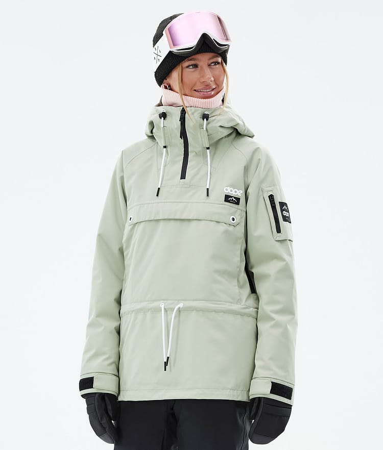 Dope Annok W Snowboardjacka Dam Soft Green Renewed, Bild 1 av 9