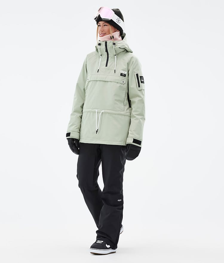 Dope Annok W Snowboardjacka Dam Soft Green Renewed, Bild 3 av 9