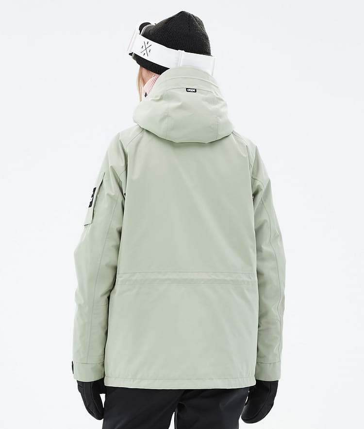 Dope Annok W Snowboardjacka Dam Soft Green Renewed, Bild 7 av 9