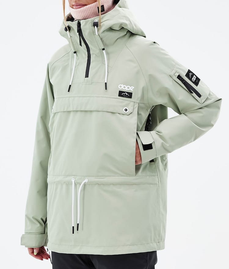 Dope Annok W Snowboardjacka Dam Soft Green Renewed, Bild 8 av 9