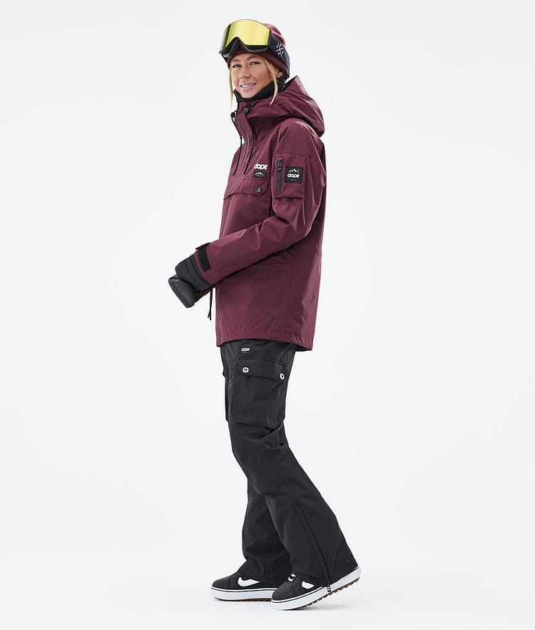 Dope Annok W Snowboardjacka Dam Don Burgundy, Bild 4 av 9